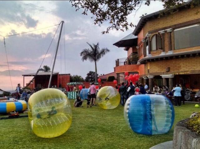 Zorbing para fiesta infantil