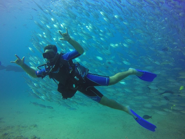 Contacto con los peces