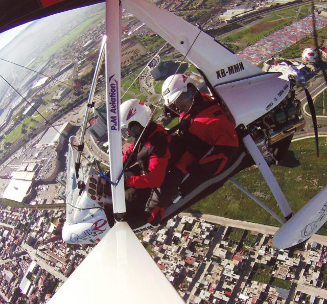 volando a Pachuca 