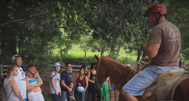  Horseback riding 