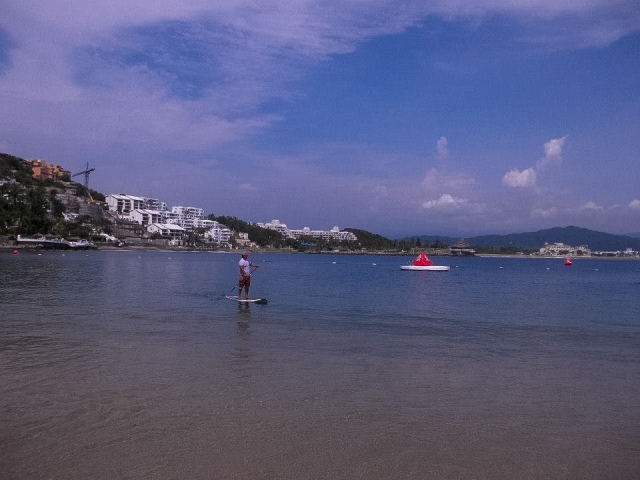  Navegando no mar 