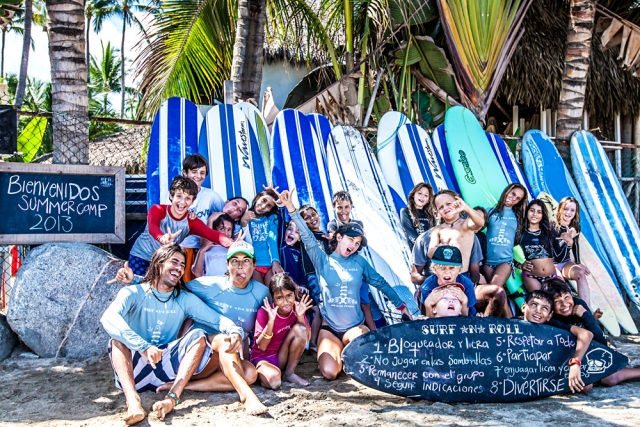 camp de surf d'été 2013 