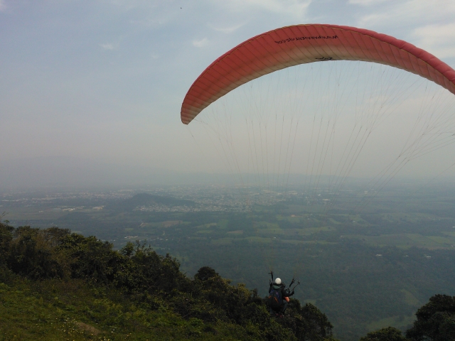  Gleitschirmflug 