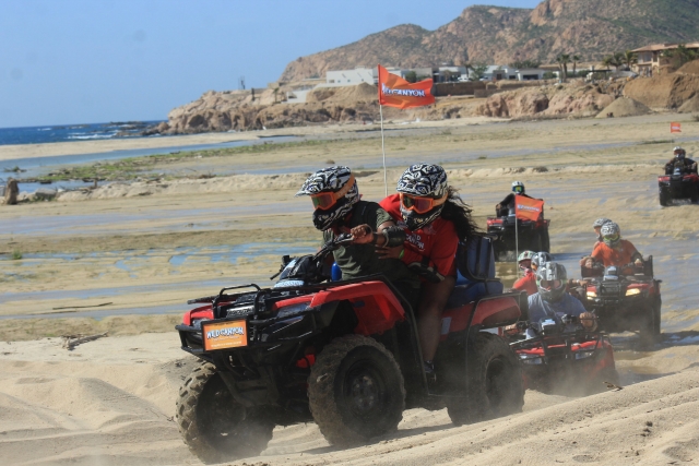 Velocidad en cuatrimotos