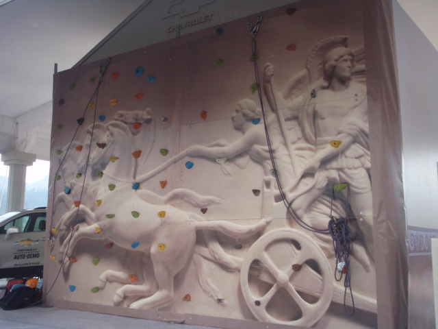Muro de escalada