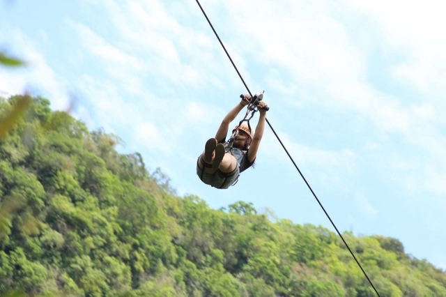 Emocionante tirolesa