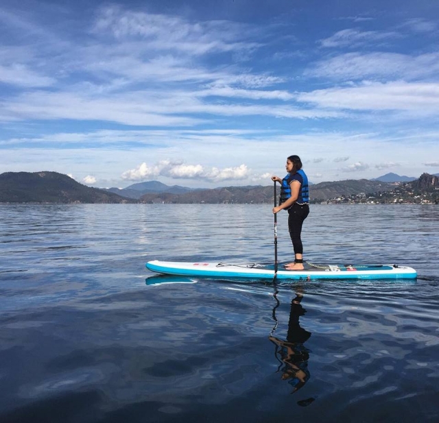 Remando en SUP