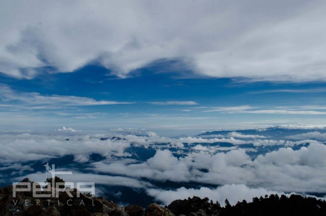  Au sommet du volcan Tacaná