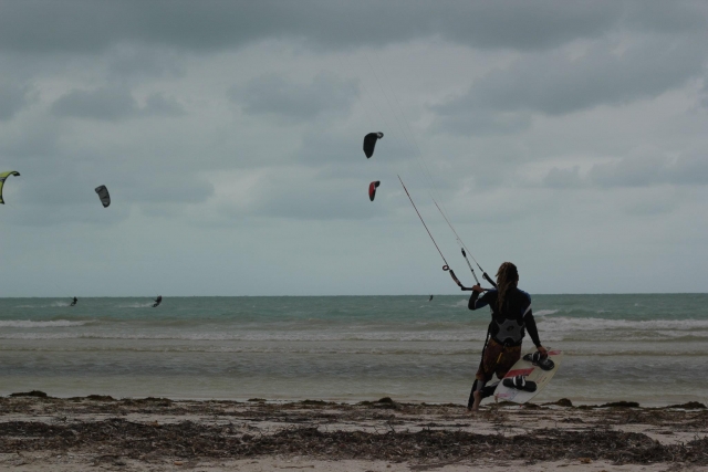  With all the equipment 