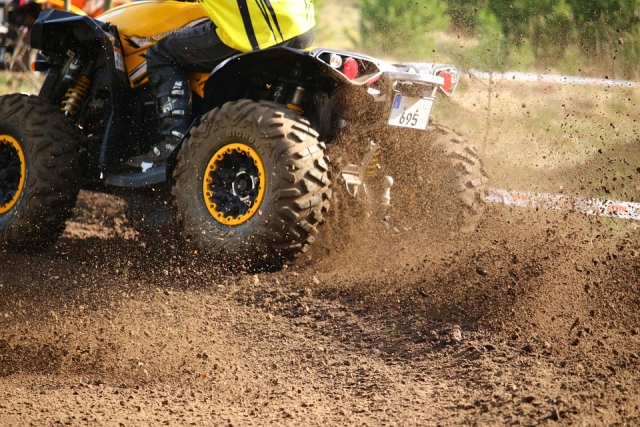 Competencias en cuatrimoto 