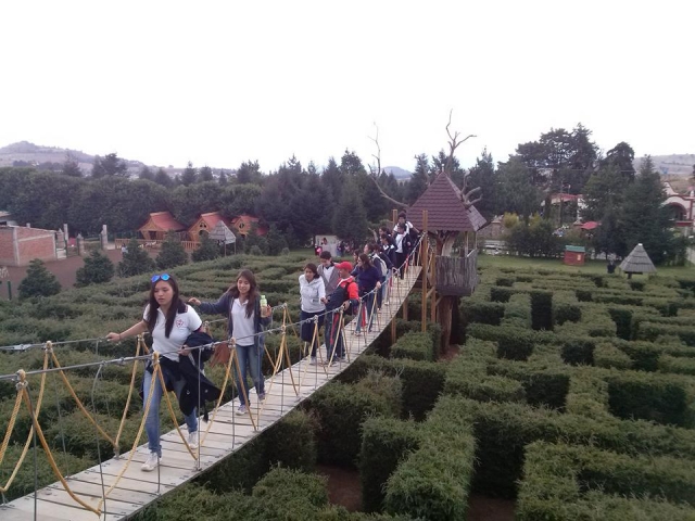 El puente colgante