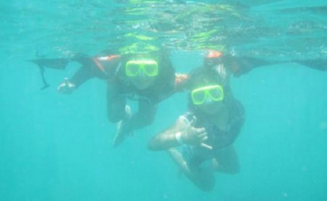 snorkel en bahia de huatulco