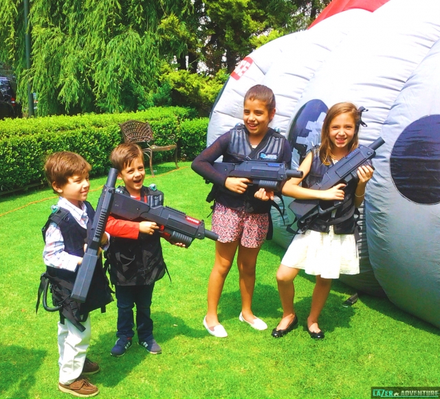  everyone plays laser 