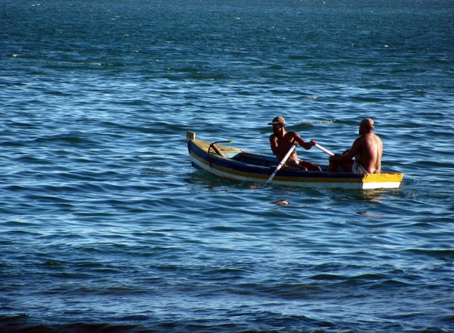 Pesca con los monitores