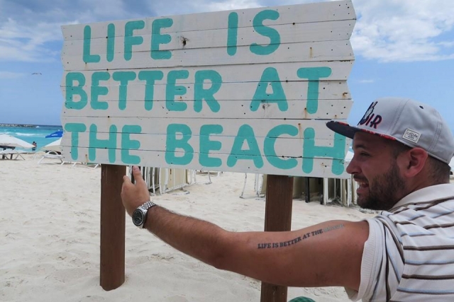  A vida é melhor na praia 