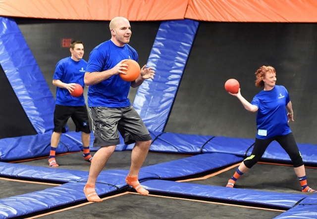  Play dodgeball... 