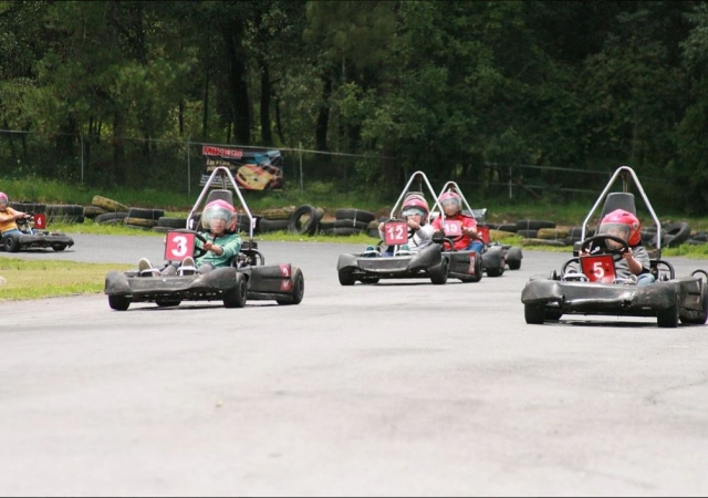  Karts in the camp 