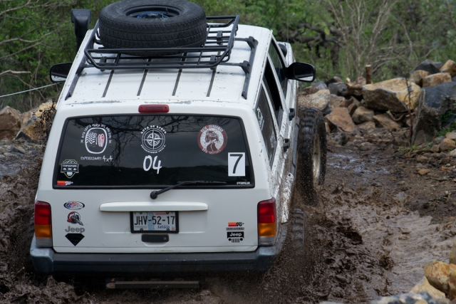  Through the mud 