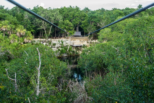 Recorrido de tirolesa