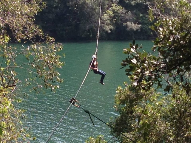 Genießen Sie die Landschaft