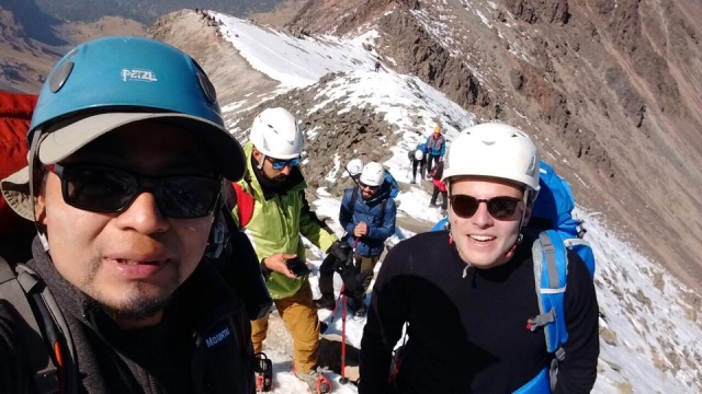 Casi en la cima 