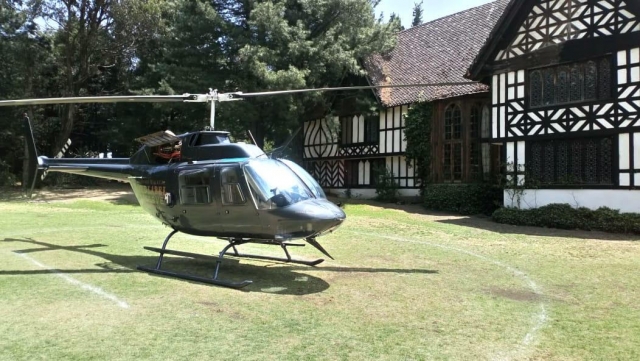  Helicopter landing 