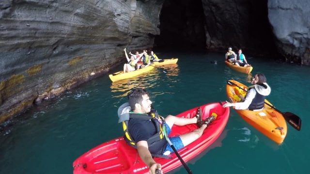 kayak en familia 