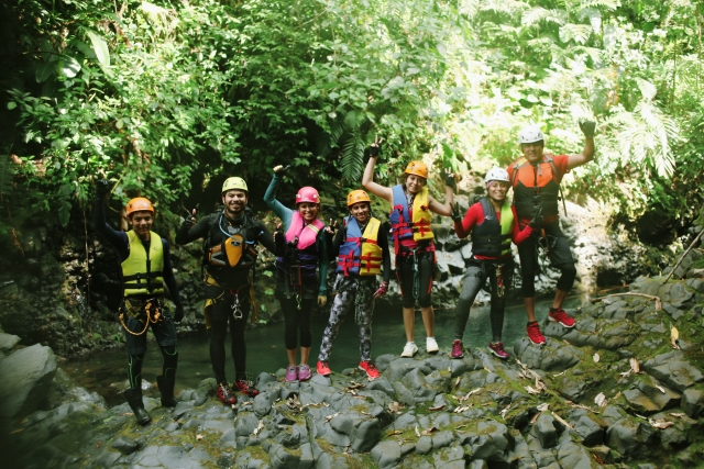  Canyoning in gruppo 