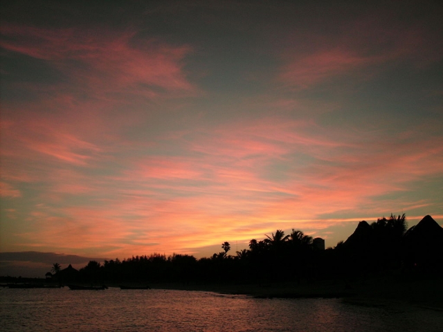  Sunset in Akumal 