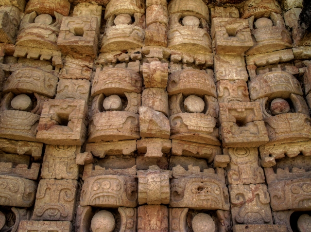  Chac de Kabah masks 