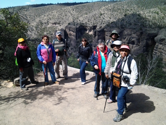 caminata con los mayores