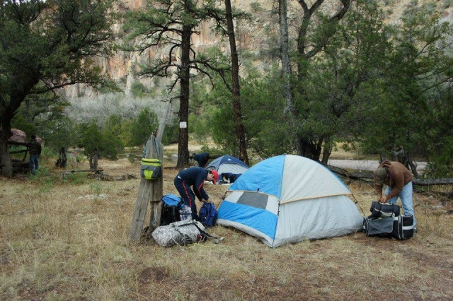 Campamentos en medio de la nada