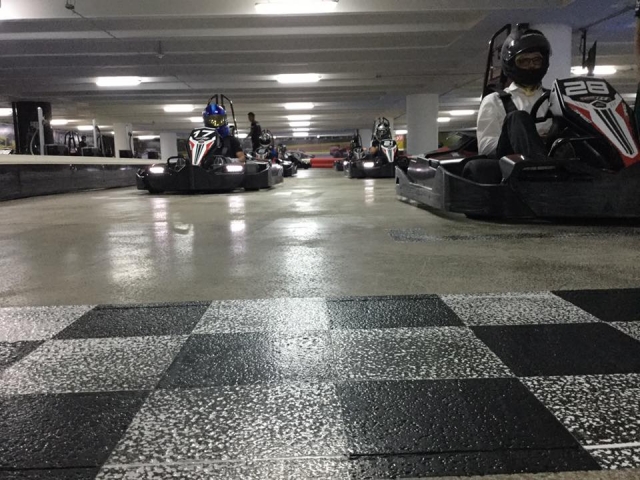 La carrera en su esplendor