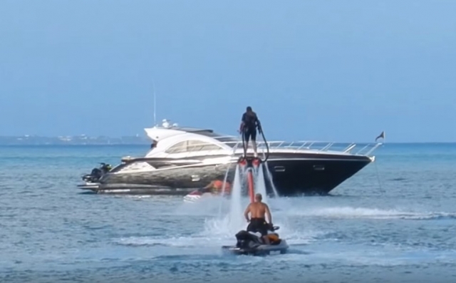  fazendo flyboard 