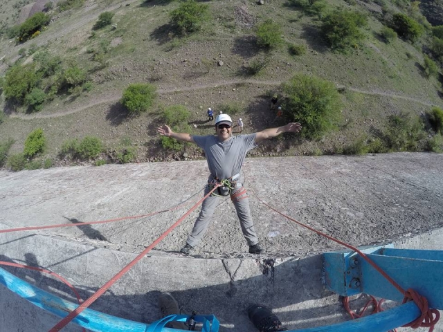  French tradition rappelling 