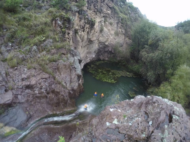  Get into the lagoon 