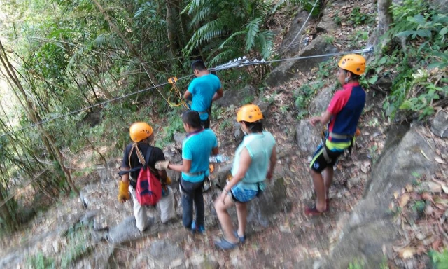  Zip line con i più piccoli