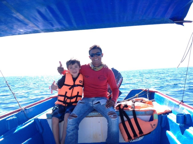  Photo with the monitor 