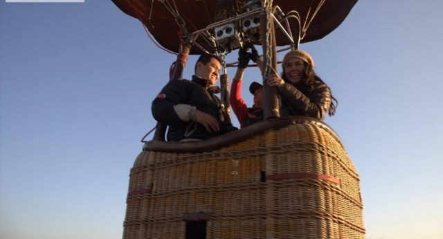 Globo en parejas