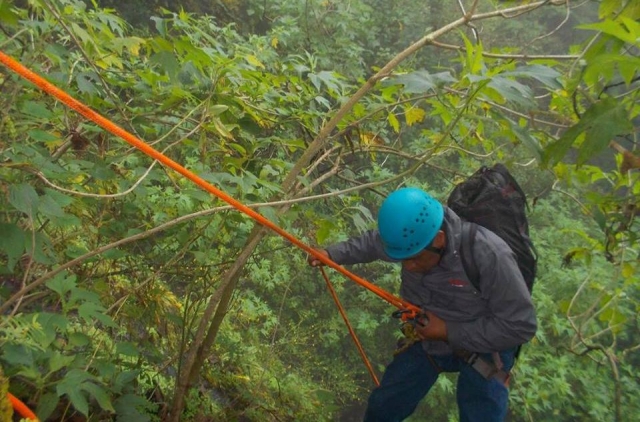  Essayer la descente en rappel 