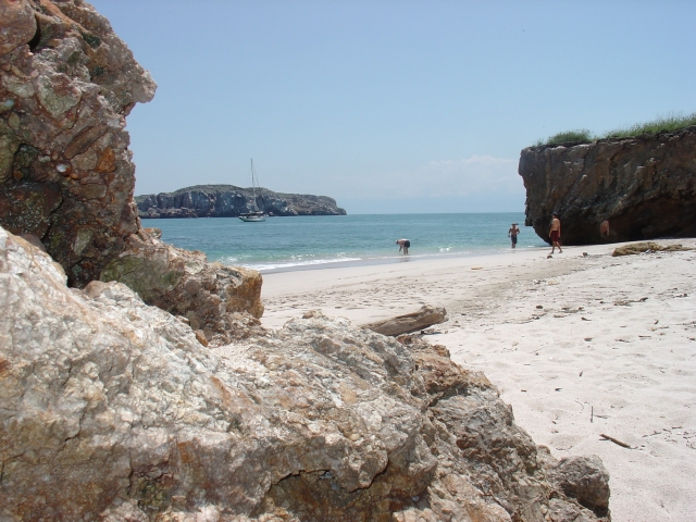 Sur la plage 