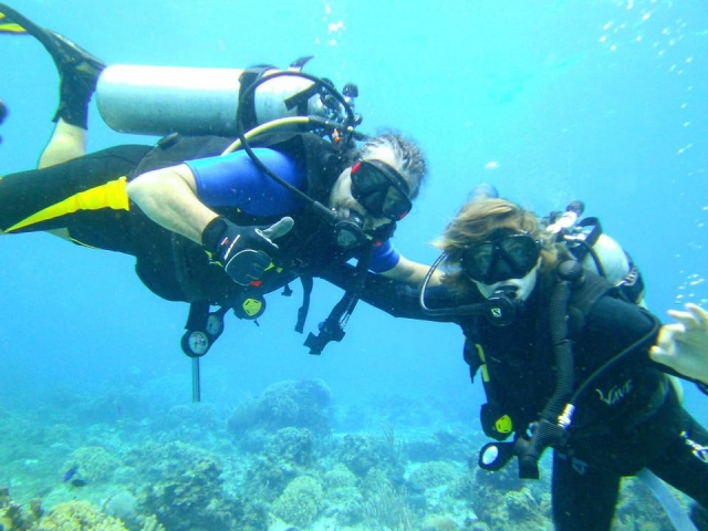  Dives with friends 