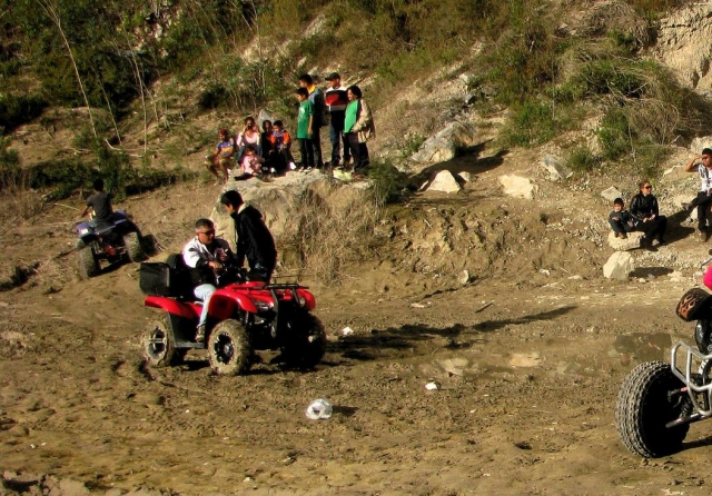  Have fun on our quad bikes 