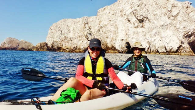 Tour en Kayak Peña Blanca