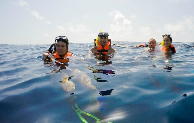  snorkel na família 