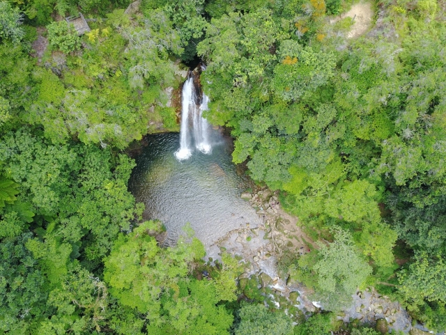  El Salto depuis les hauteurs de nos cascades 