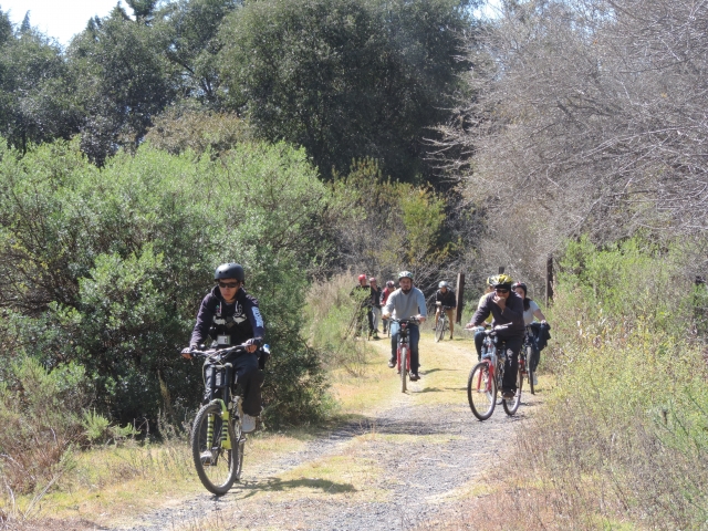  Rota do ciclista em Famillia para o México 