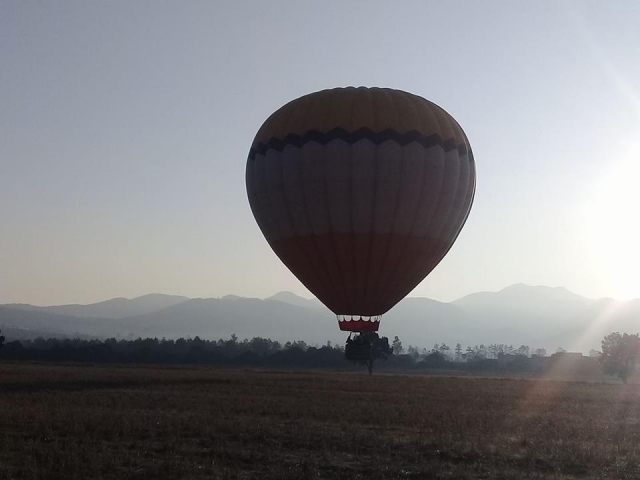Vola in mongolfiera 