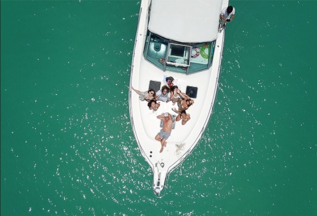  Passeggiare per lo Yucatan sul ponte della nave