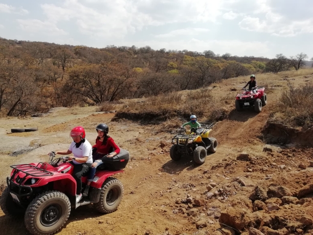 Cuatrimotos en amealco